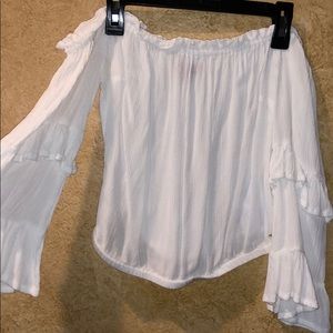 Guess off of the shoulder top